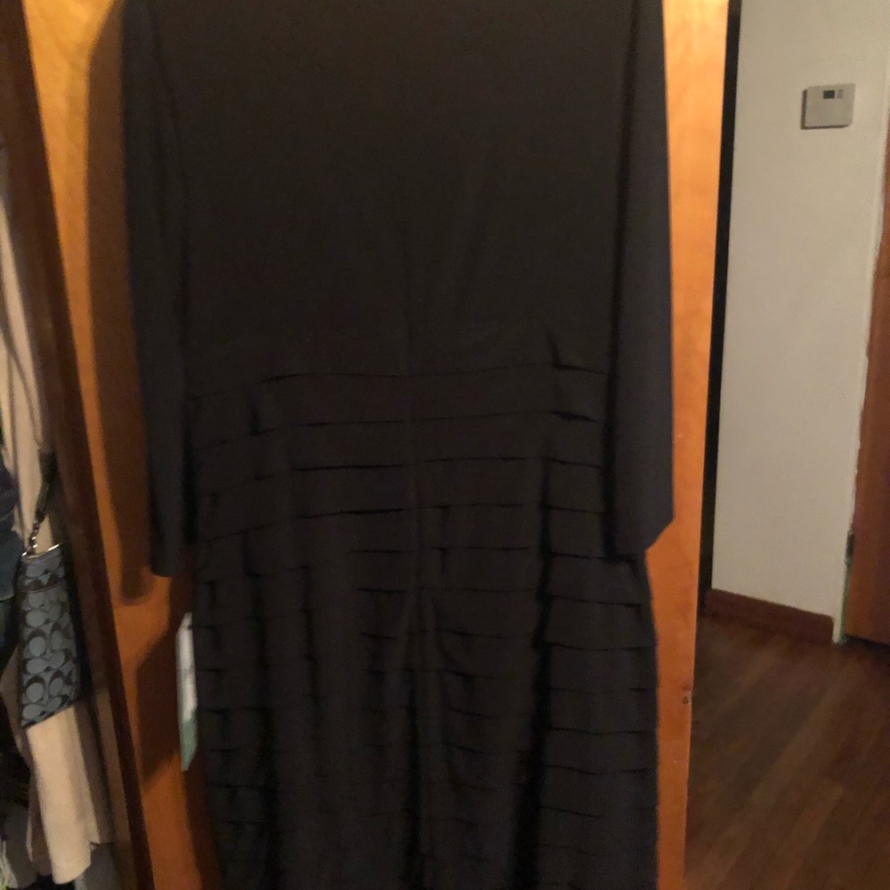 A formal Dressy Black Dress.